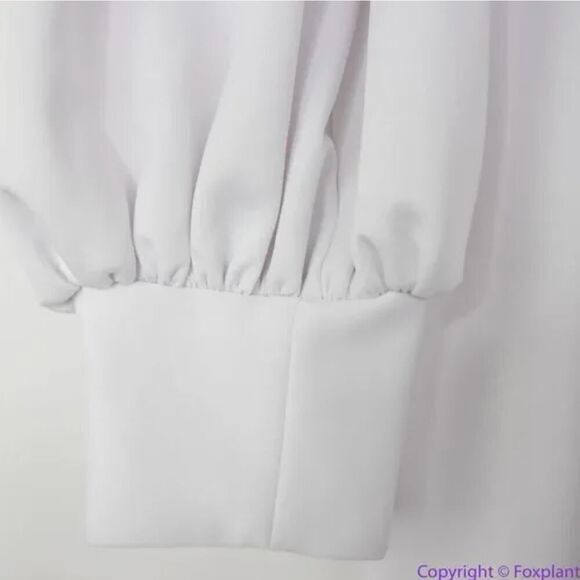 New!  Eloquii white Cutout Back Dress, 28‎ - Picture 12 of 16